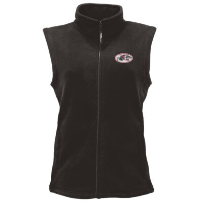 EAMG Ladies Embroidered Microfleece Bodywarmer Thumbnail